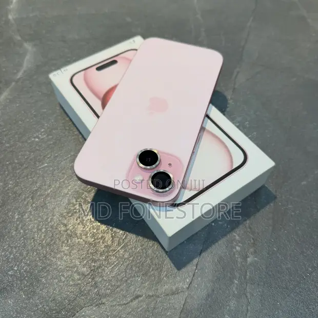New Apple iPhone 15 256GB Pink - 1