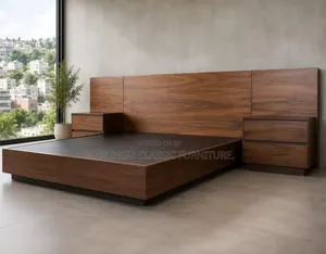 Kitanda cha Mninga King Size na Bedsides 2