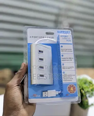 4-Port USB 3.0 Hub - Aluminium