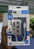 USB 3.0/3.1 Type-C 3-Port Hub with Card Reader - 2