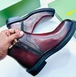 Clarks Leather Executive Ankle Boots - 1