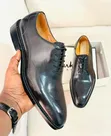 Clarks Executive Leather Oxford Shoes - 1