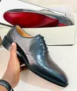 Clarks Executive Leather Oxford Shoes - 3