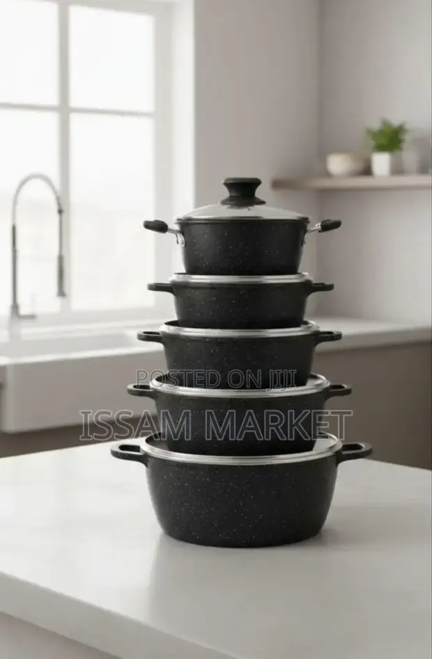 HOT CHEF Set ya Sufuria 10 za Non-Stick - 1