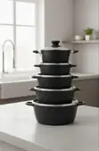 HOT CHEF Set ya Sufuria 10 za Non-Stick - 1