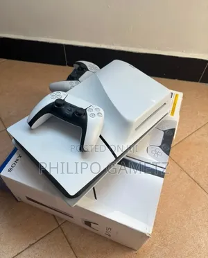 PS5 Slim Disc Console with 2 Controllers and 5+ Games