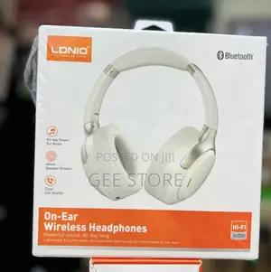 LDNIO Headphones za Wireless za Kwenye Sikio Chaji Haraka