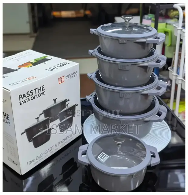 Brand New Non-Stick Pots Set - 1