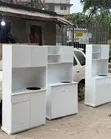 Zuo Modern Kitchen Cabinet with 2 Drawers - 1