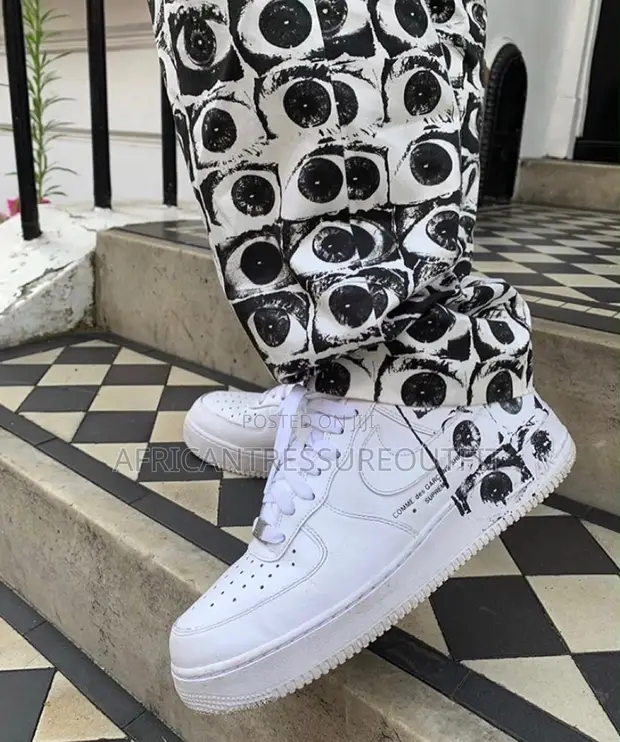 Comme des Garçons x Nike Air Force 1 Low Sneakers - 1