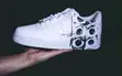 Comme des Garçons x Nike Air Force 1 Low Sneakers - 3