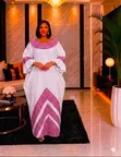 Lace and Kitenge Dress - 1