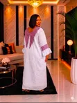 Lace and Kitenge Dress - 3