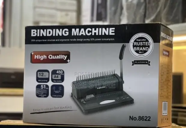 Bright Office Binding Machine (Model 8622) - 1