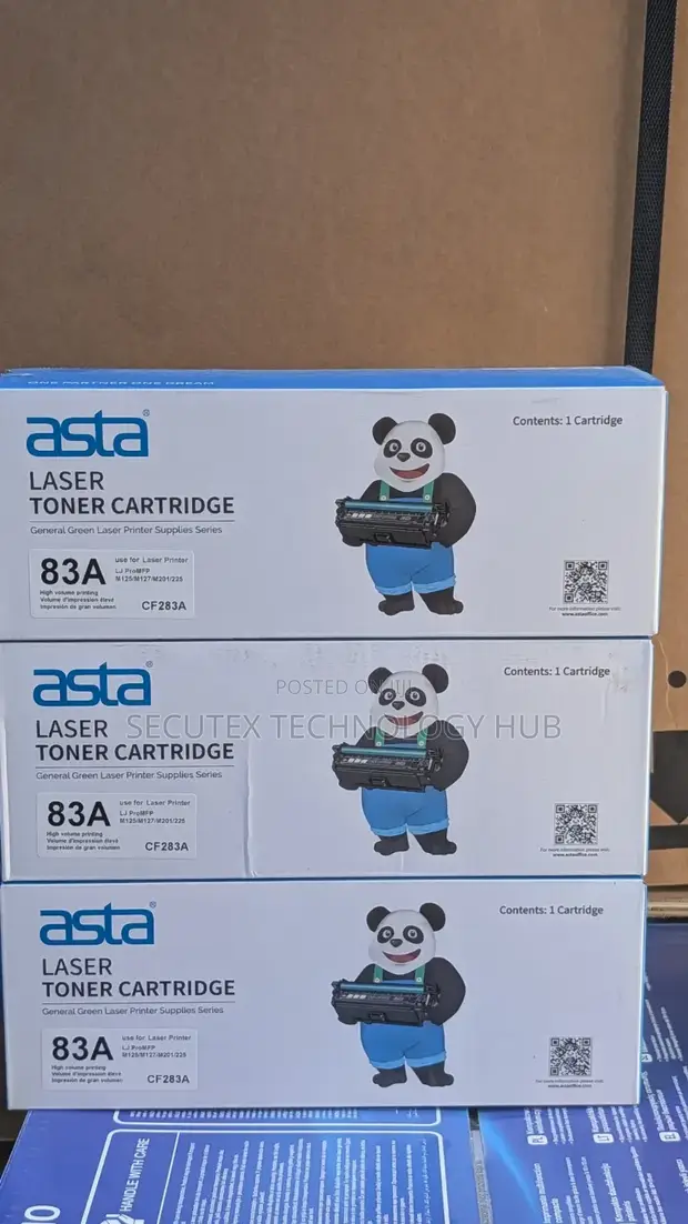 Asta 83A Compatible Black Toner Cartridge for HP LaserJet Pro - 1