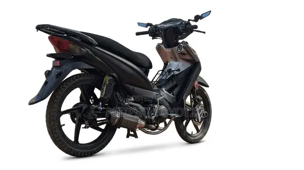 Sanya SY110-42B Mpya 2024 Scooter - Nyeusi - 1