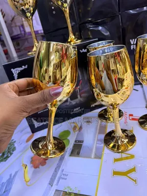 Wine Glass Set - Gold (6 pcs)