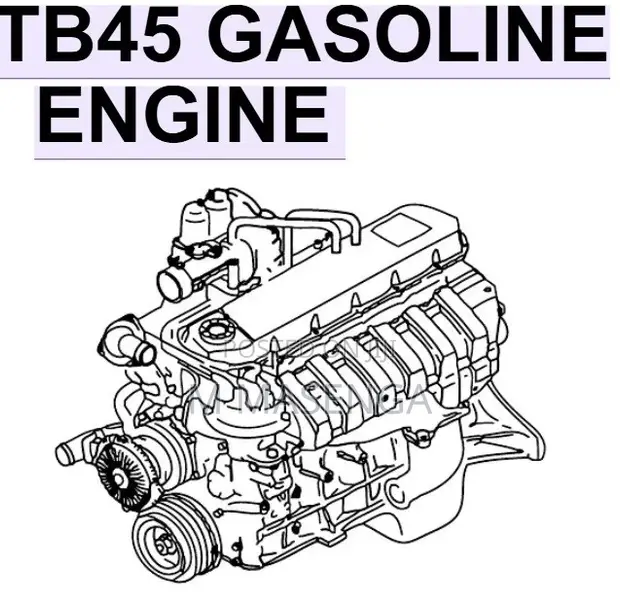 Nissan Civilian TB45 Engine - 1
