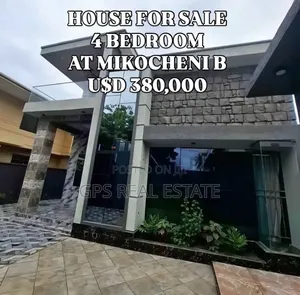 Nyumba ya Vyumba 4 Mikocheni B, Kinondoni Inauzwa