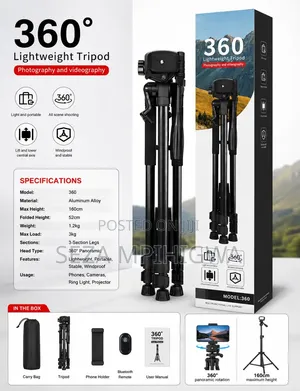 360° Lightweight Tripod - Model 360