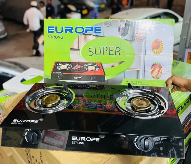 Europer Strong Use 2-Plate Gas Cooker - 1