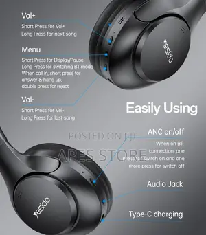 Yesido EP09 ANC Wireless Headphones