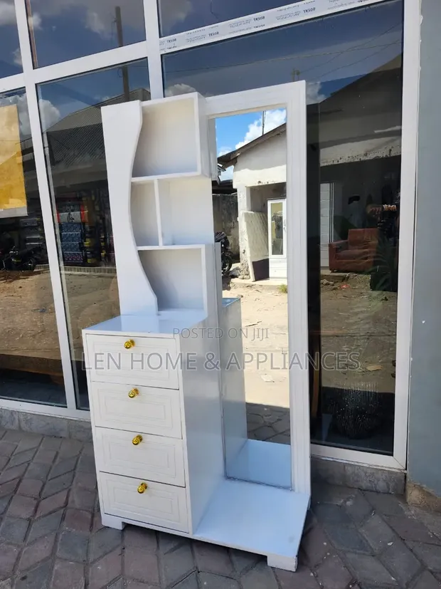 Luxury White Dressing Table - Brand New - 1