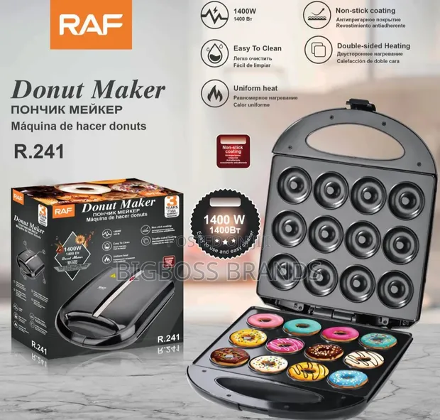 Raf 12 Donut Maker - Brand New - 1
