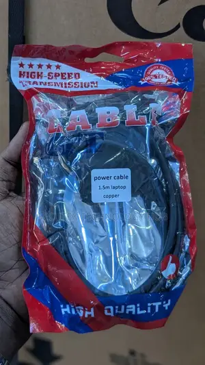 Brand New 3-Pin Laptop Power Cable
