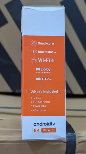 Q1 MINI+ TV Box S Android 14 Google TV 8K Ultra-HD