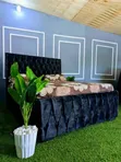Brand New Dark Blue Bed Sofa - 2