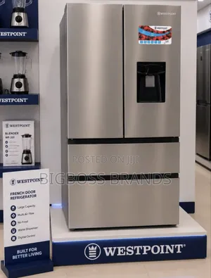 Westpoint 4-Door French Door Refrigerator - 536L, Brand New
