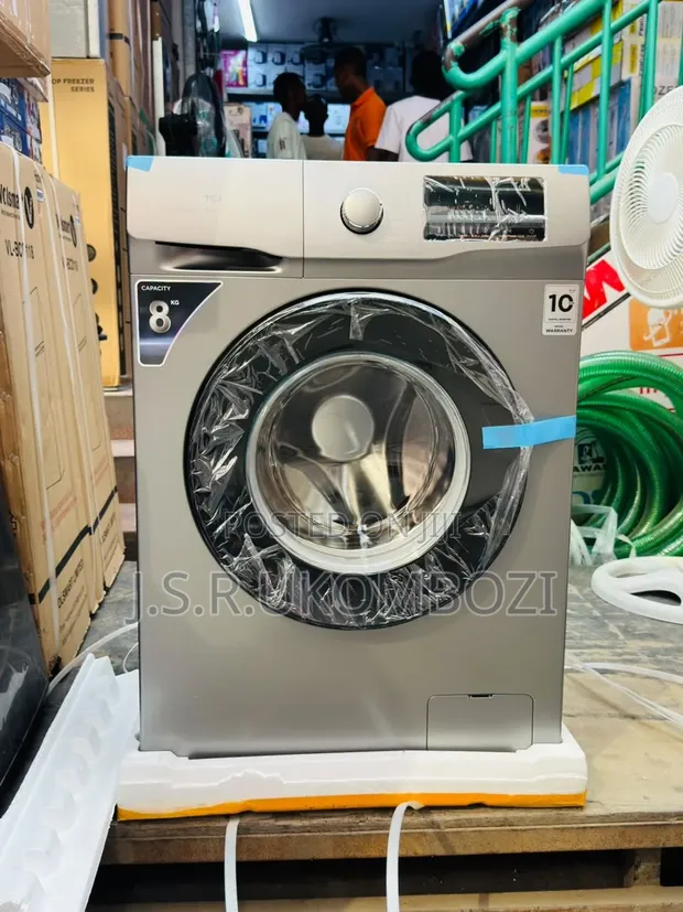 TCL 8kg Automatic Washing Machine - 1