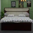Luxury Wood Bed with Integrated Sofa - Brand New - 2