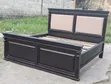 Wood-Mode Bed Frame 5/6 Black and Cream - 2