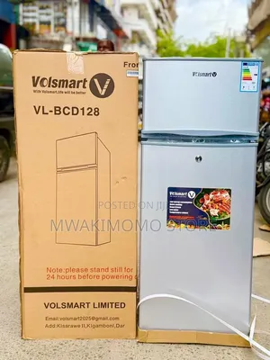 Volsmart 128L Double Door Refrigerator