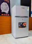 VCismart Double-Door Compact Mini Refrigerator 118L - 1