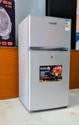 VCismart Double-Door Compact Mini Refrigerator 118L - 2
