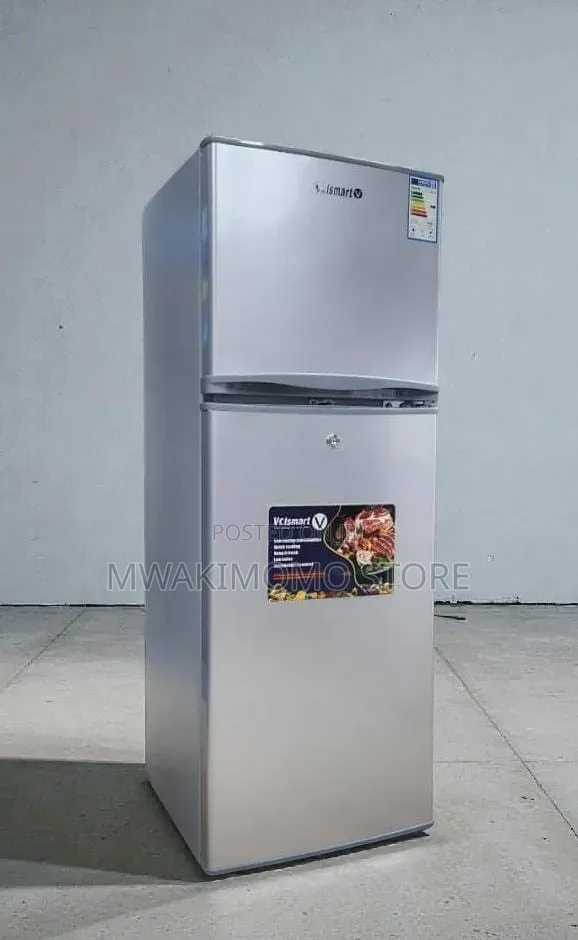 Volsmart 138L Double Door Refrigerator - 1