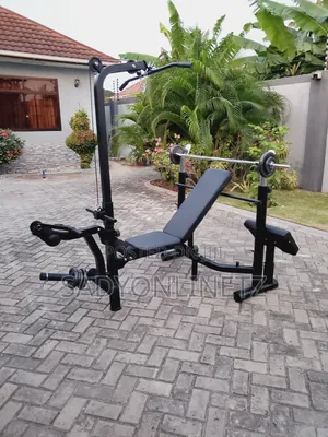 Heavy-Duty Commercial Multi-Exercise Gym Bench