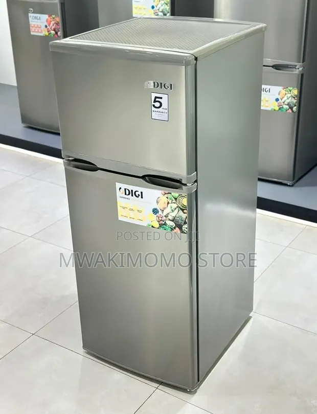 DIGI 130L Double Door Refrigerator - 1
