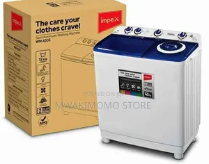 Impex WM 4205 Semi-Automatic Washing Machine 7KG