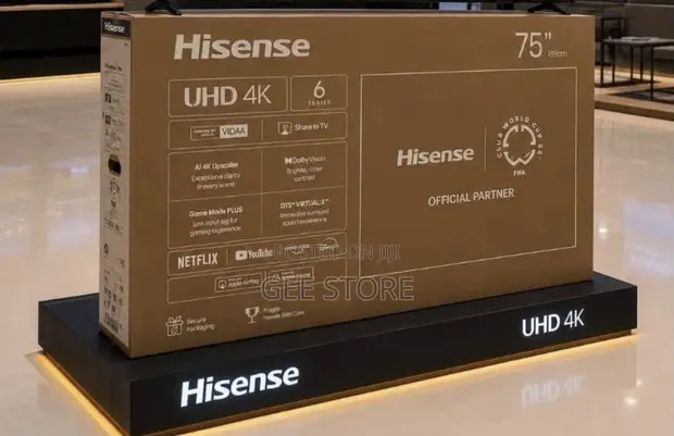 Hisense 75-Inch A6 Series UHD Smart TV - 1