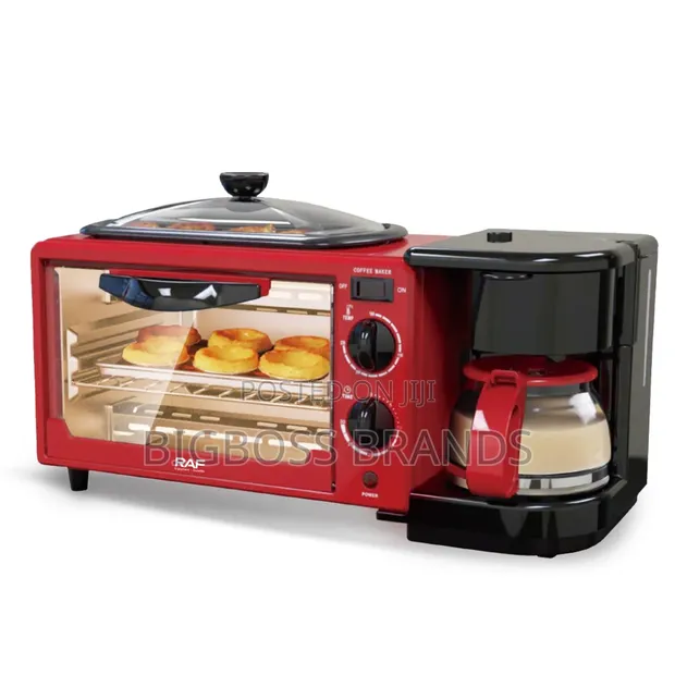 Raf 3-in-1 Breakfast Maker (R.5308R) - 9L - 1