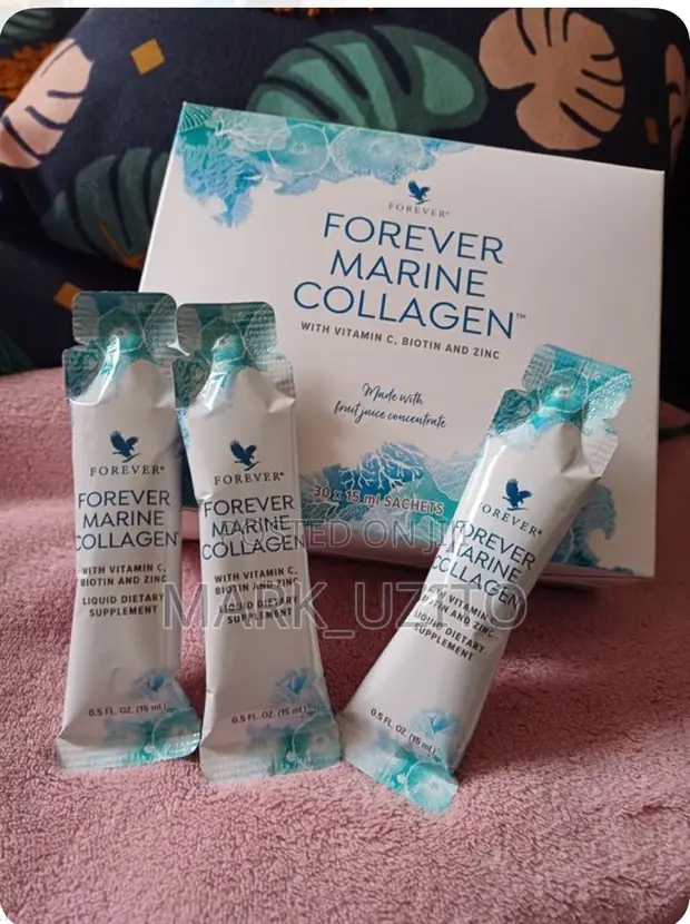Forever Marine Collagen - Mng'ao Wa Asili Kwa Ngozi, Nywele Na Kucha - 1