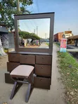 Modern Chocolate Dressing Table - 4