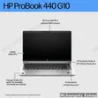 New HP ProBook 450 G0 Laptop - 8GB RAM, Intel Core i7, 512GB SSD - 2
