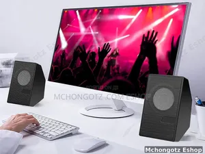 Mini D7 Multimedia USB Speakers (Black)