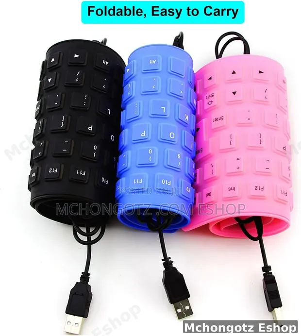 Flexible Silicone Wired Keyboard - 1