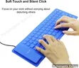 Flexible Silicone Wired Keyboard - 5